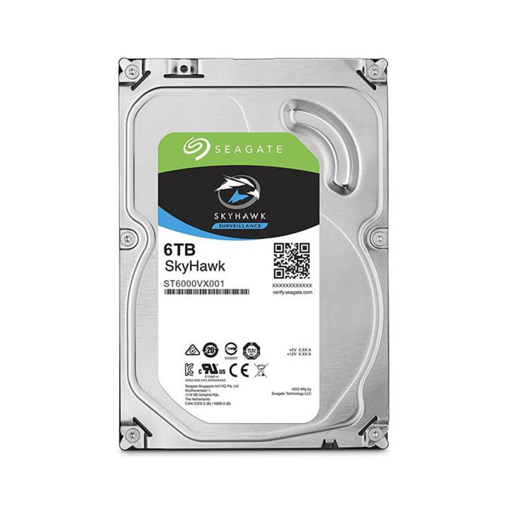 هارددیسک اینترنال سیگیت مدل SkyHawk ST6000VX0023 ظرفیت 6 ترابایت Seagate SkyHawk ST6000VX0023 Internal Hard Drive - 6TB